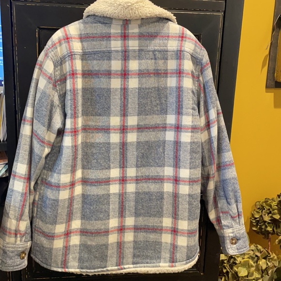 Gap Kids Plaid Sherling Jacket - Picture 4 of 4